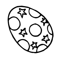 A coloring page of eastern