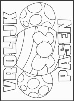 A coloring page of eastern