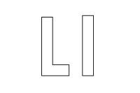 A coloring page of alphabet