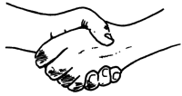 A coloring page of ceremony