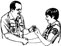A coloring page of ceremony