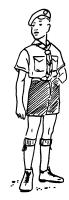 A coloring page of ceremony