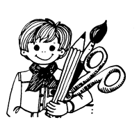 A coloring page of reporting