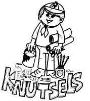 A coloring page of reporting
